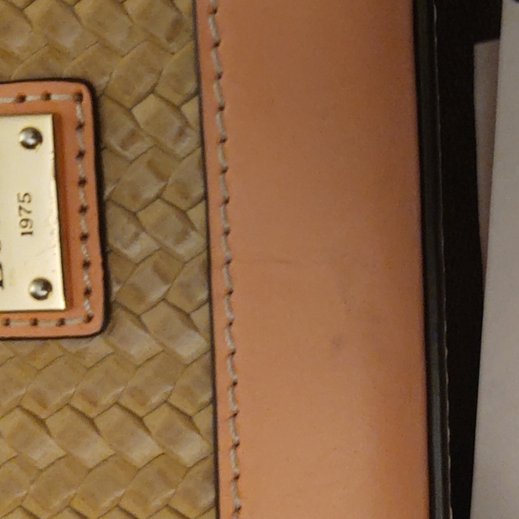 Dooney and Bourke woven Beacon Satchel - Picture 10 of 10